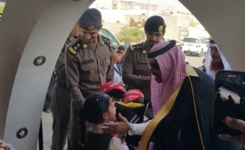 أبوشرحة يدشن معرض مدني بيش تحت شعار «سلامة الأطفال غايتنا»