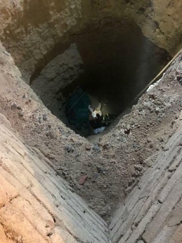 “مدني المدينة المنورة” يُنقذ شاباً سقط في بئر مهجورة عمقها 20 متراً بخيبر