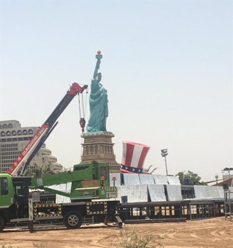 “أمانة جدة” ترد على الأنباء التي ترددت حول بناء تمثال الحرية بكورنيش الحمراء