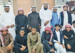 بالصور..إفتتاح النادي العلمي الأول للطلاب بمجمع آل مشحنة التعليمي