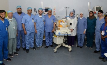 فريق طبي بمستشفى قوى الأمن ينجح في إنقاذ حياة جنين