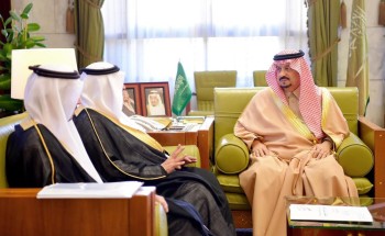 الأمير فيصل بن بندر يستقبل مدير عام التعليم بمنطقة الرياض