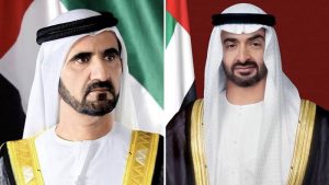 بمناسبة  الأمر الملكي بأن يكون رئيسًا لمجلس الوزراء… رئيس الإمارات ونائبه يهنئان ولي العهد بمناسبة