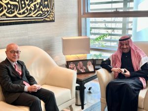 سفير المملكة بالأردن يستقبل السفير الباكستاني المعين لدى الأرن
