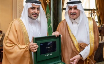 أمير منطقة تبوك يستقبل معالي نائب وزير البيئة والمياه والزراعة
