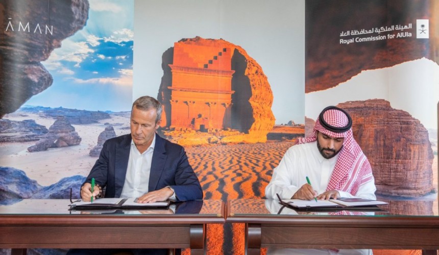 الهيئة الملكية لمحافظة العلا تعلن عن شراكة جديدة مع مجموعة فنادق ومنتجعات ‘أمان’ الفاخرة
