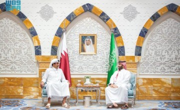 ولي العهد وأمير دولة قطر يبحثان تداعيات التصعيد العسكري في المنطقة