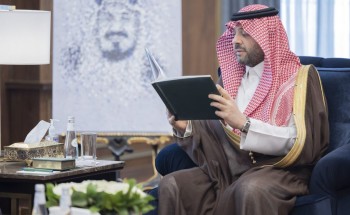 أمير الحدود الشمالية يتسلّم تقرير جمعية «لياقة» الرياضية.. ويطلع على البرامج التي نفذتها الجمعية خلال العام الماضي أمير الحدود الشمالية يتسلّم تقرير جمعية «لياقة» الرياضية.. ويطلع على البرامج التي نفذتها الجمعية خلال العام الماضي