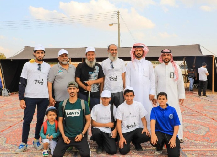 سياحة الجوف تنظم فعالية هايكنج الشويحطية