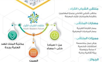 “خبراء الشباب” و “مكتبة فهد” تعززان نشر المعرفة في ملتقى القُراء “خبراء الشباب” و “مكتبة فهد” تعززان نشر المعرفة في ملتقى القُراء