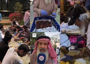 40 عاماً لم يفطر مع أهله من أجل الصائمين.. شاهد بالفيديو قصة السعودي عبد العزيز الكليب