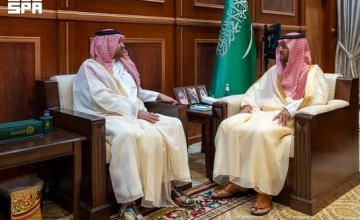 نائب أمير منطقة حائل يستقبل أمير الفوج السادس عشر بوزارة الحرس الوطني نائب أمير منطقة حائل يستقبل أمير الفوج السادس عشر بوزارة الحرس الوطني