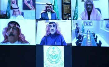 سمو أمير منطقة الحدود الشمالية يرأس عن بعد اجتماع وكلاء الإمارة والمحافظين