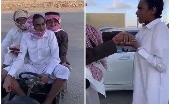 بالفيديو: مزحة مواطن مع شبان تنتهي بهدية غير متوقعة لأحدهم