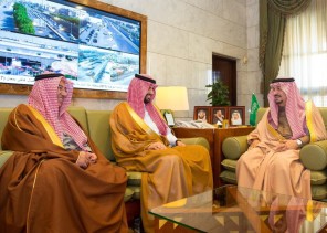 سمو الأمير فيصل بن بندر يستقبل أمين منطقة الرياض المعين حديثًا