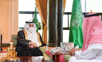 أمير تبوك يستقبل المهندس” القعير ” صاحب الجهود الذاتية في إنشاء مزرعة للاستزراع السمكي بتبوك