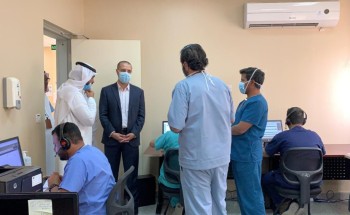 الغامدي يتفقد سير العمل في مركزي العقربية والروضة الصحي