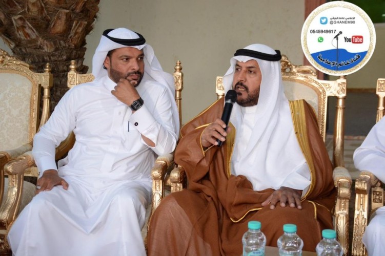 أبن قنور يستضيف الشيخ عبدالرحمن بن بركات البراك في ديوانه العامر بمحافظة عنيزة