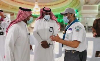 كشافة تعليم مكة يباشرون مواقع جديدة في المرحلة الثانية بالمسجد الحرام كشافة تعليم مكة يباشرون مواقع جديدة في المرحلة الثانية بالمسجد الحرام