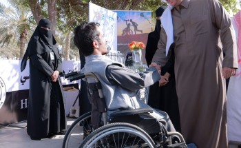 سمو محافظ الأحساء يرعى سباق الأبطال الأول لذوي الإعاقة سمو محافظ الأحساء يرعى سباق الأبطال الأول لذوي الإعاقة