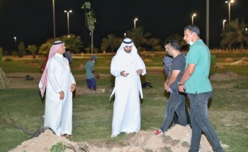 أمانة حفر الباطن تعد بزراعة أكثر من 24 ألف شجرة لتكثيف الغطاء النباتي أمانة حفر الباطن تعد بزراعة أكثر من 24 ألف شجرة لتكثيف الغطاء النباتي
