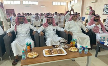متوسطة الرفيعة بالجوف تختتم برامجها وتوّدع طلابها