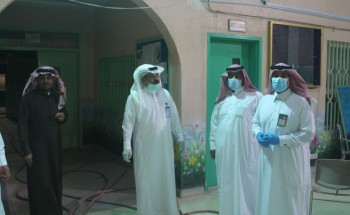 اللجنة الفرعية تقف على أماكن سكن العمالة وتنفيذ الاجراءات الاحترازية