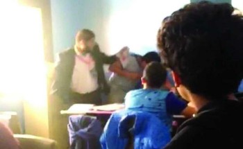 العيسى يوجه بالتحقيق في مقطع اعتداء معلم على طالب.. ولجنة تحقيق تصل إلى المدرسة