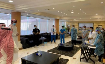 سمو أمين منطقة الرياض يدشن حملة التطعيم ضد الانفلونزا الموسمية سمو أمين منطقة الرياض يدشن حملة التطعيم ضد الانفلونزا الموسمية