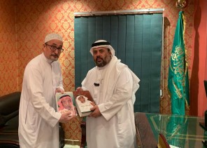 الدكتور “سامر بنتن” يستقبل رجل الأعمال الإعلامي منصور نظام الدين الدكتور “سامر بنتن” يستقبل رجل الأعمال الإعلامي منصور نظام الدين