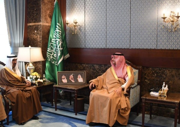 سمو محافظ الأحساء يستقبل معالي الأمين العام المكلف لدارة الملك عبدالعزيز ‏‏الدكتور فهد بن عبدالله السماري