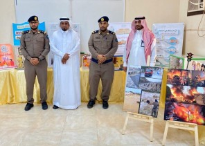 محافظ الريث يدشن معرض مدني الريث تحت شعار “السلامة أولاً” محافظ الريث يدشن معرض مدني الريث تحت شعار “السلامة أولاً”