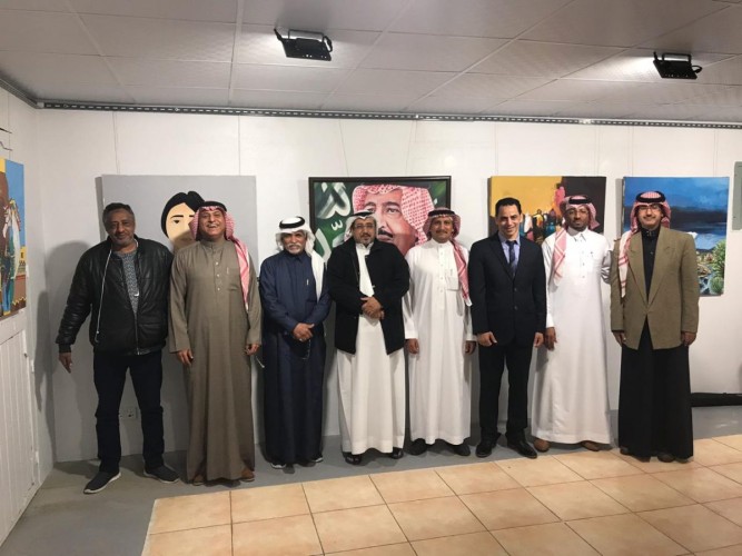 ندوة الفن السعودي المعاصر تنظمها جسفت عسير في المفتاحة