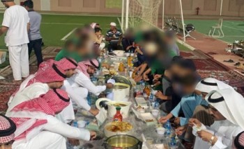 بمبادرة من فريق الطاقة الإيجابية التطوعي .. إفطار جماعي لنزلاء دار الملاحظة الاجتماعية بحائل