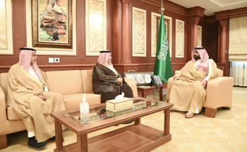 سمو نائب أمير منطقة جازان يستقبل الرئيس  التنفيذي للمؤسسة الخيرية لرعاية الأيتام “إخاء”  ..