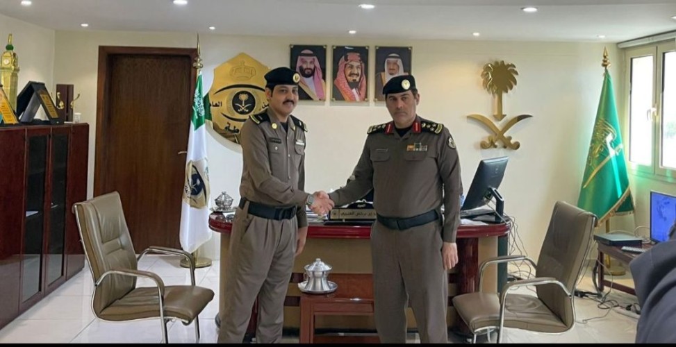 ترقية المطيري ألي رتبة رئيس رقباء