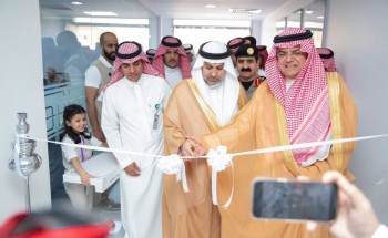 سمو محافظ حفر الباطن بحضور وزير الصحة يدشن عددًا من المشاريع الصحية في المحافظة