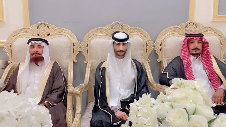 الشاب وليد  الشويلعي  يحتفل بزواجه في المدينة المنورة  «بقصر الخزاما»