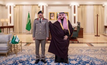 سمو أمير منطقة الجوف يقلّد مدير شرطة المنطقة رتبة لواء سمو أمير منطقة الجوف يقلّد مدير شرطة المنطقة رتبة لواء