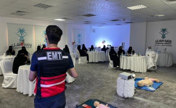 الهلال الأحمر بالباحة ينفذ دورة لـ”برنامج الأمير نايف للإسعافات الأولية” الهلال الأحمر بالباحة ينفذ دورة لـ”برنامج الأمير نايف للإسعافات الأولية”