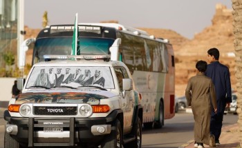 الهلال الأحمر بمنطقة الجوف يشارك في فعاليات يوم التأسيس