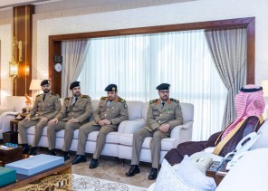 نائب أمير الشرقية يستقبل قائد قوة أمن المنشآت في المنطقة