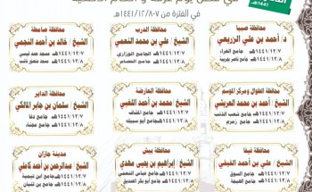 فرع الشؤون الإسلامية بجازان ينفذ الجولة الدعوية الثامنة هذا العام فرع الشؤون الإسلامية بجازان ينفذ الجولة الدعوية الثامنة هذا العام