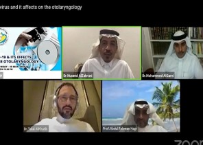 850 مشارك في ندوة تأثير “كورونا” على الأنف والأذن والحنجرة