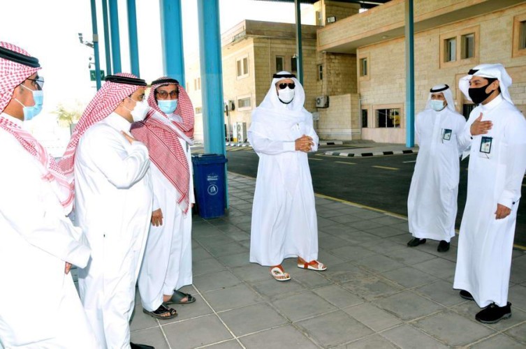 وكيل إمارة منطقة الجوف يتفقد منفذ الحديثة الحدودي مع الأردن