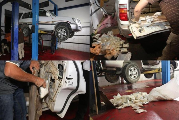 بالفيديو والصور.. إحباط تهريب مليون حبة مخدرة متجهة من الأردن للمملكة