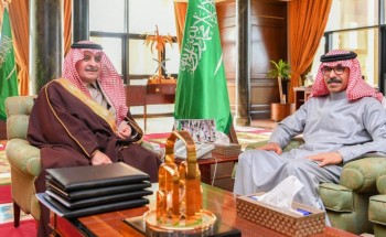 أمير تبوك يستقبل الرئيس التنفيذي لشركة نيوم المهندس نظمي النصر