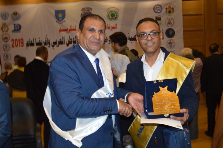 خالد الأحمد ينال لقب التميز والإبداع ٢٠١٩