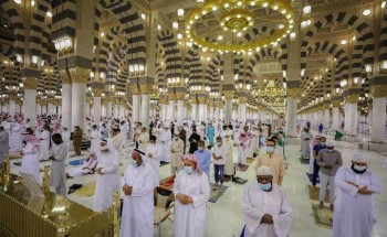 وفق الإجراءات الاحترازية .. فتح المسجد النبوي خلال العشر الأواخر من شهر رمضان على مدار الساعة وفق الإجراءات الاحترازية .. فتح المسجد النبوي خلال العشر الأواخر من شهر رمضان على مدار الساعة