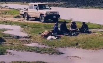 شاهد: أجمل المناظر الخلابة في حرة بني رشيد يبرزها المصور “ثاري العويمري”